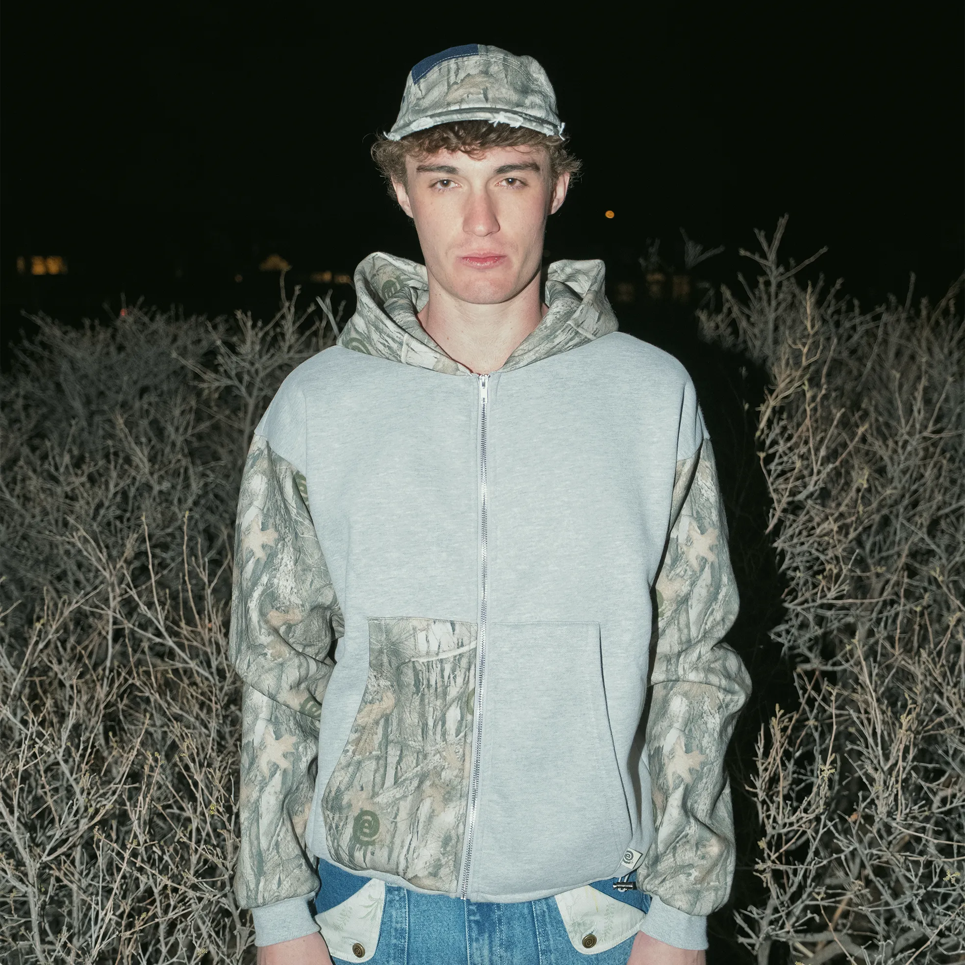"camo" hoodie sold by Exept Studios product image thumbnail 4