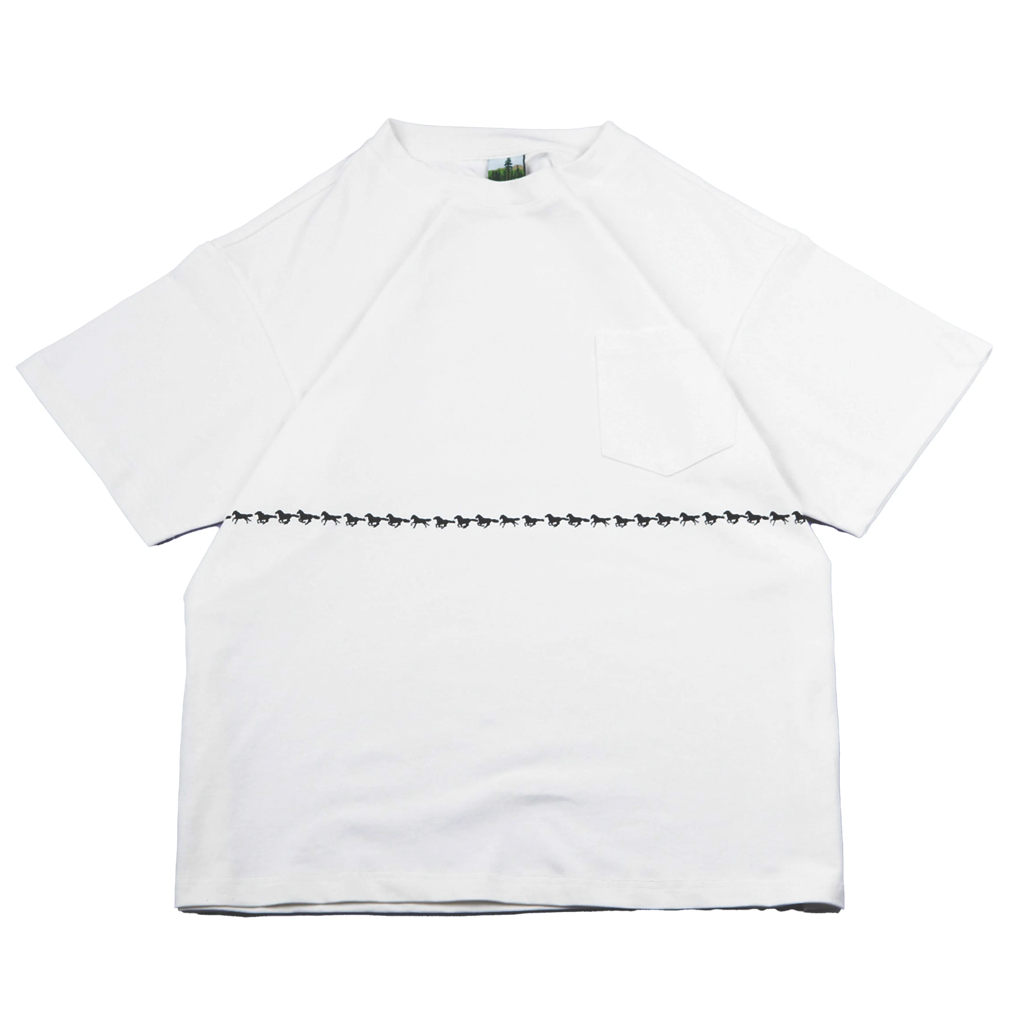 "stallion" tee sold by Exept Studios