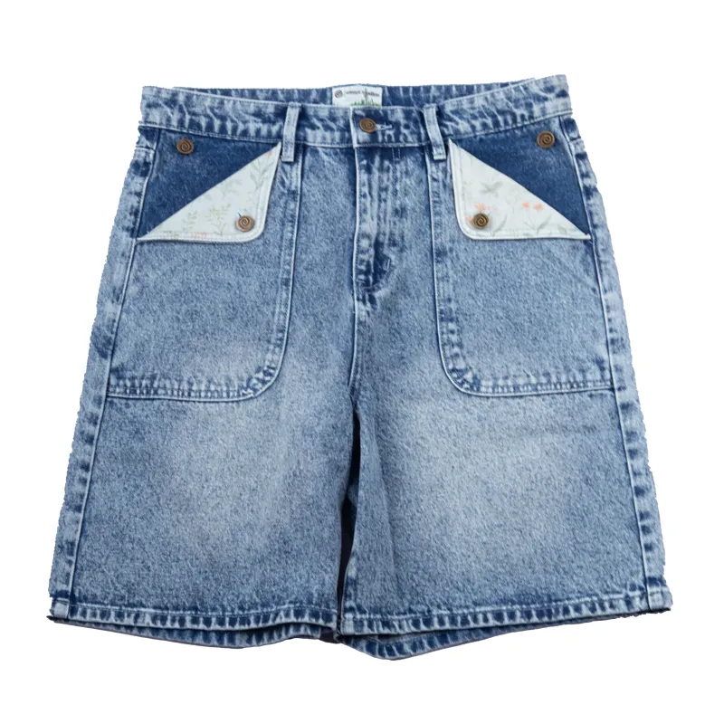 "garden" jorts made by Exept Studios