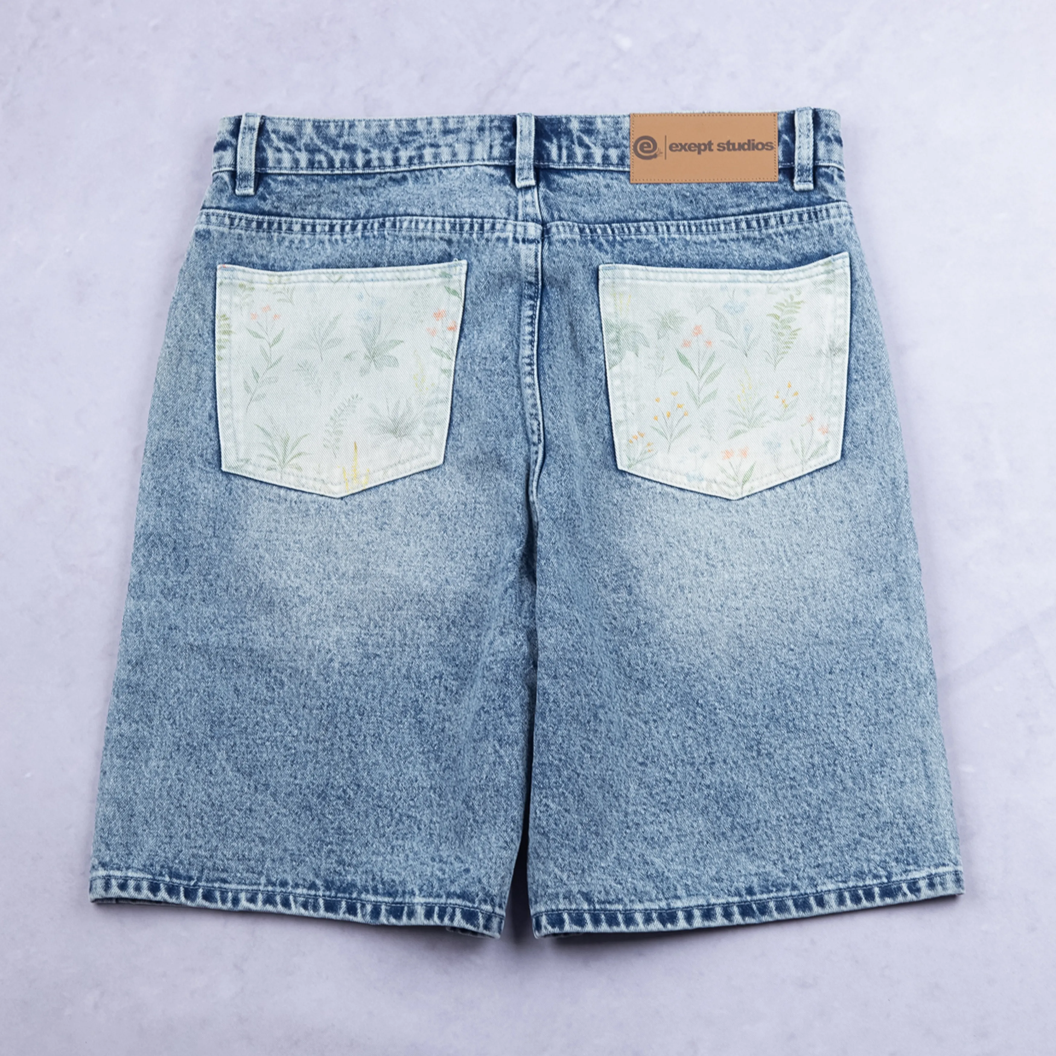 "garden" jorts sold by Exept Studios product image thumbnail 2