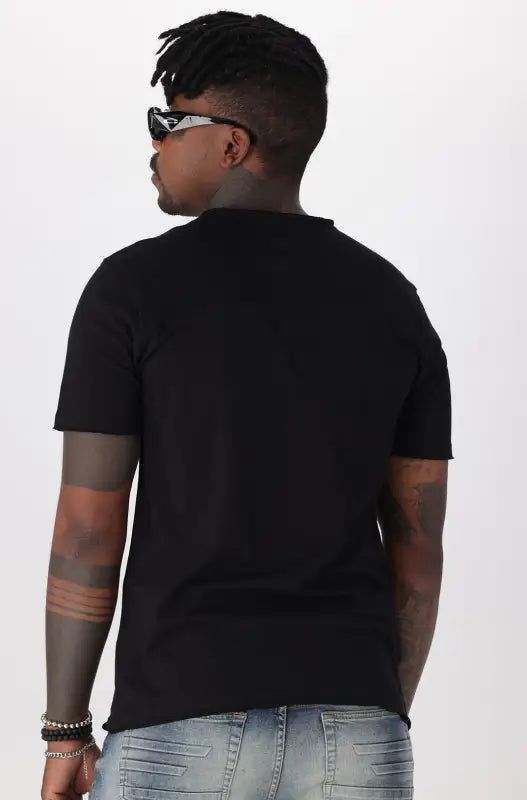Edgeview Tee _ 143090 _ Black sold by Dunns product image thumbnail 3