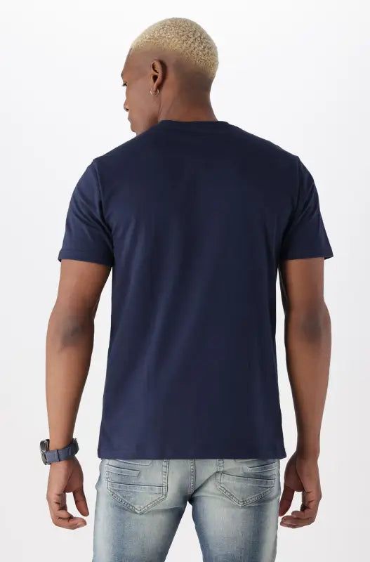 Pasfield Tee _ 142807 _ Navy sold by Dunns product image thumbnail 3