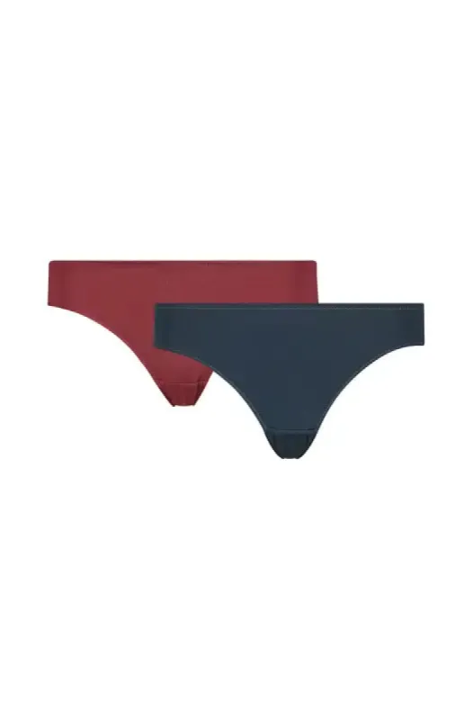 Anna Bikini - 2 Pack _ 134484 _ Burgundy sold by Dunns