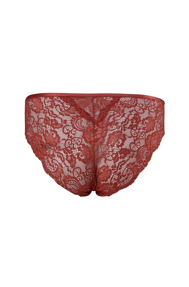 Alaia Full Lace Bikini _ 147011 _ Rust sold by Dunns product image thumbnail 2