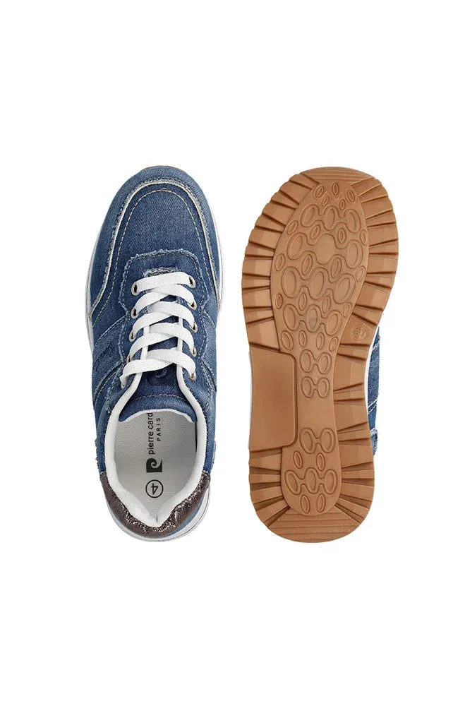 Pierre Cardin Primevara Denim Sneaker _ 148994 _ Multi sold by Dunns product image thumbnail 4