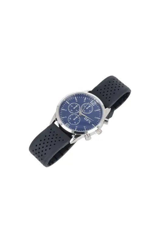Jake Silicone Strap Watch _ 134927 _ Navy sold by Dunns product image thumbnail 4