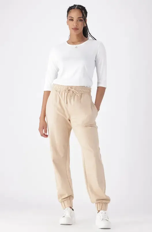 South Side Fleece Jogger _ 145448 _ Stone sold by Dunns product image thumbnail 4