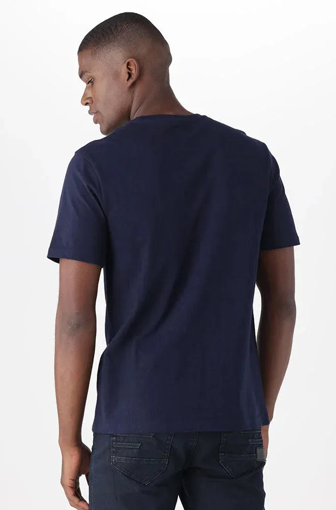 Ridgewood Tee _ 149169 _ Navy sold by Dunns product image thumbnail 3