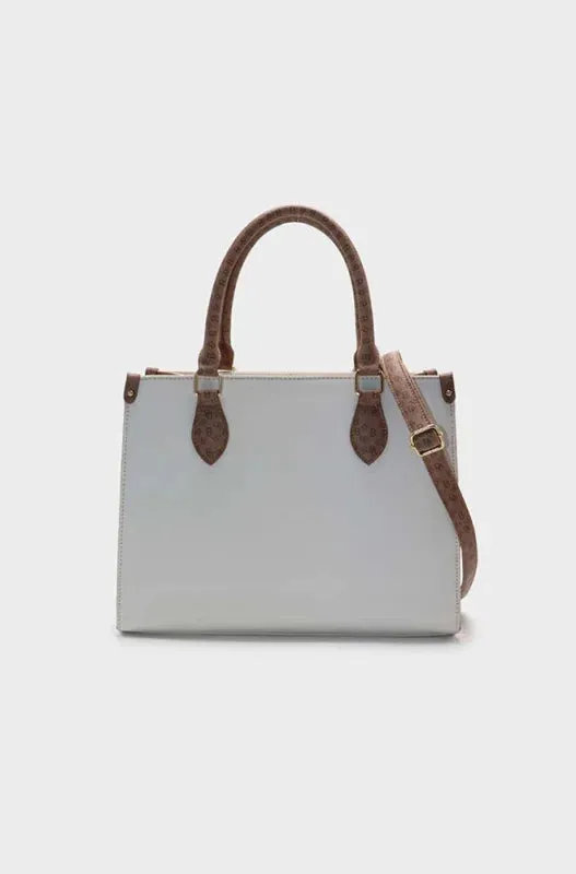 Angela Coloublock Handbag _ 147754 _ Stone sold by Dunns