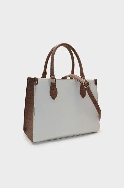 Angela Coloublock Handbag _ 147754 _ Stone sold by Dunns product image thumbnail 2