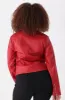 Tamara Biker Jacket _ 145256 _ Red sold by Dunns
