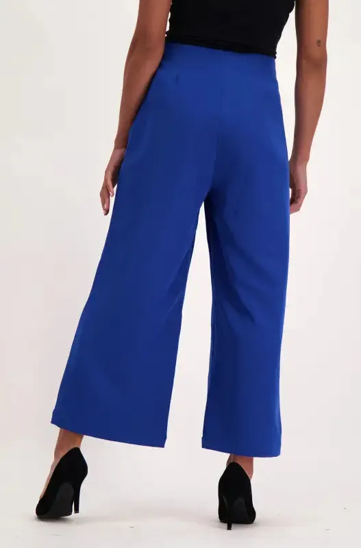 Kim Culotte Pants _ 140891 _ Cobalt sold by Dunns product image thumbnail 3