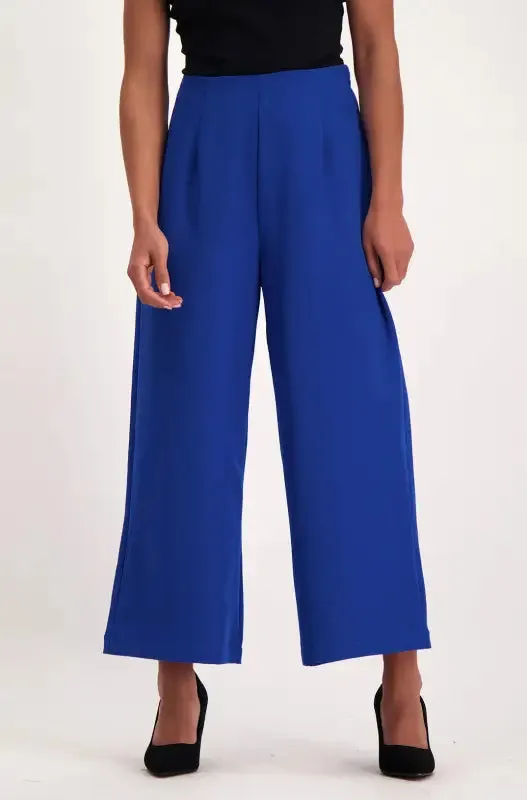 Kim Culotte Pants _ 140891 _ Cobalt sold by Dunns