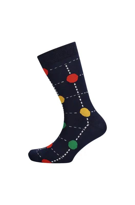 Ronin Single Socks _ 138260 _ Navy sold by Dunns