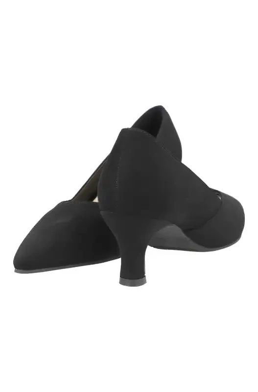 Carrie Kitten Heel _ 136918 _ Black sold by Dunns product image thumbnail 2