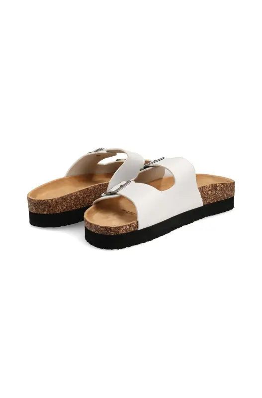 Maddy Footbed Sandal _ 143637 _ White sold by Dunns product image thumbnail 3