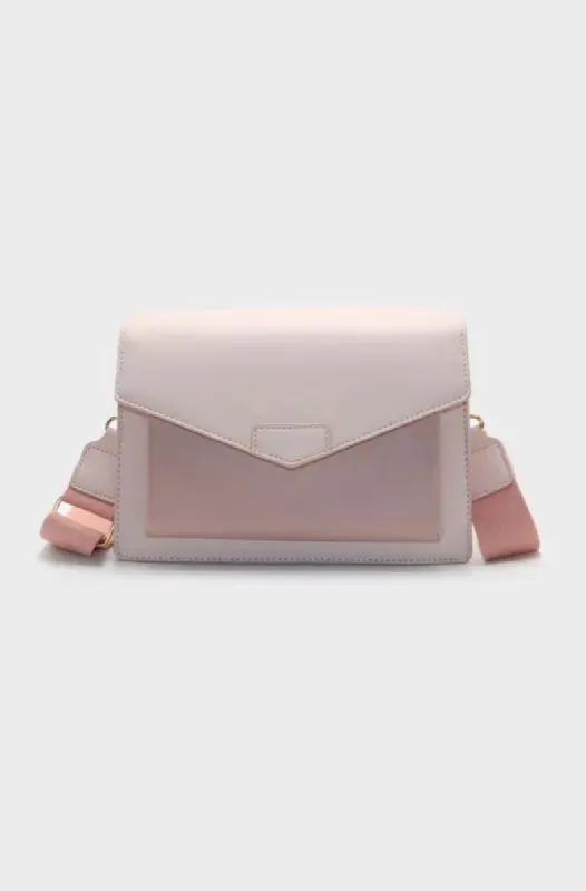 Lily Colurblock Sling Bag _ 145488 _ Pink sold by Dunns