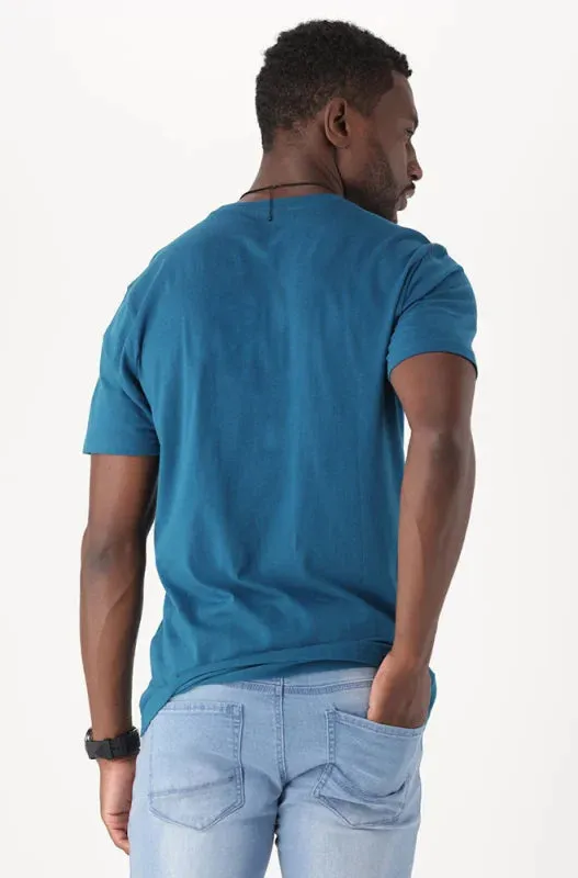 Oakcrest Tee _ 147348 _ Teal sold by Dunns product image thumbnail 3
