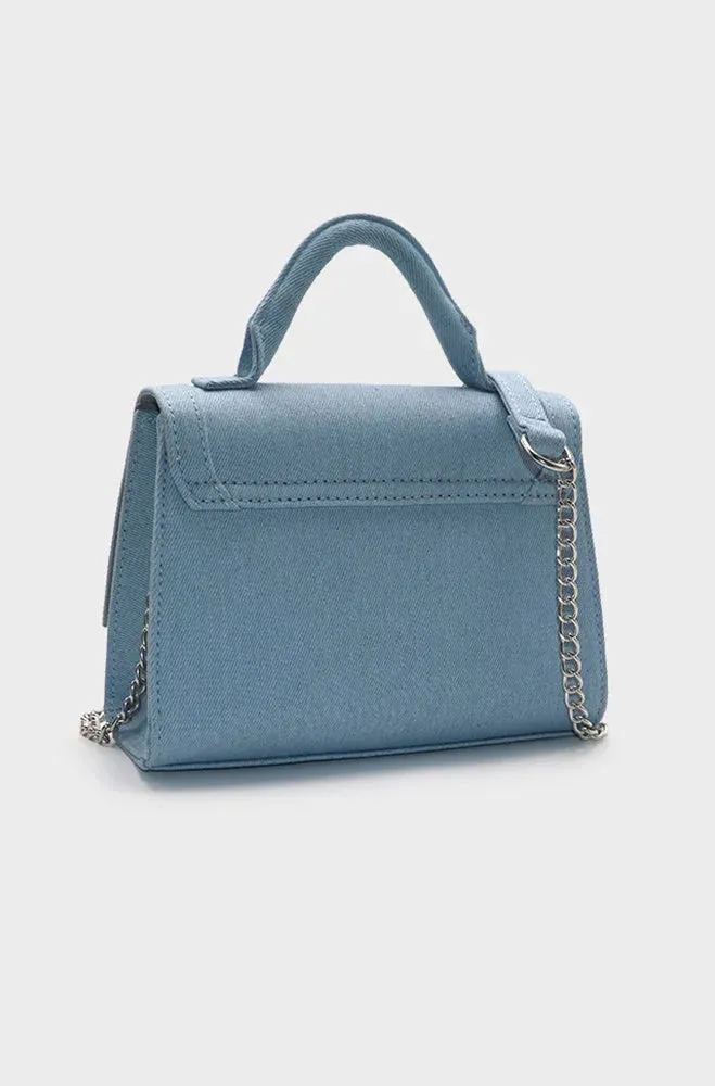 Gaby Bling Denim Bag _ 149881 _ Blue sold by Dunns product image thumbnail 2