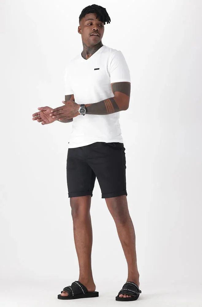 Placid Chino Short _ 149239 _ Black sold by Dunns product image thumbnail 5