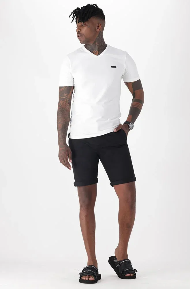 Placid Chino Short _ 149239 _ Black sold by Dunns product image thumbnail 4