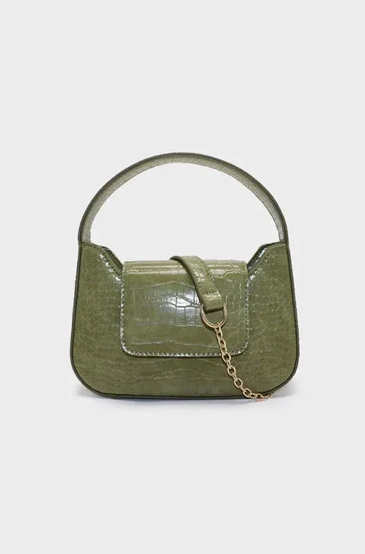 Bella Mini Bucket Slingbag _ 147748 _ Green sold by Dunns