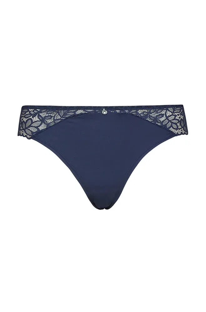 Inaya Lace Back Bikini _ 146954 _ Navy sold by Dunns