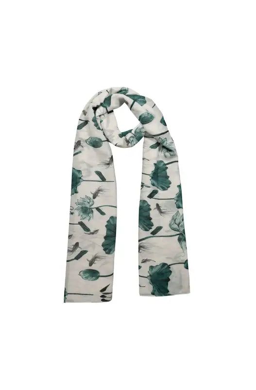 Diana Printed Scarf _ 142182 _ Blue sold by Dunns