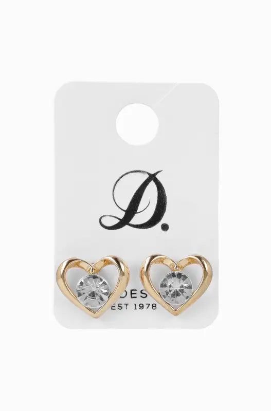 Hayley Single Earring _ 145940 _ Gold sold by Dunns