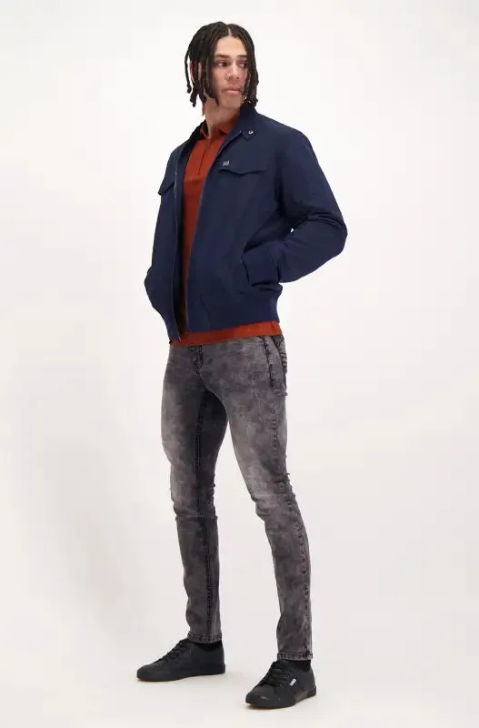 Hawley Jacket _ 140970 _ Navy sold by Dunns product image thumbnail 5