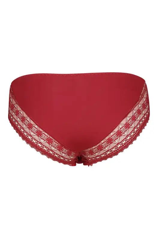 Lynne Lace Bikini _ 143079 _ Burgundy sold by Dunns product image thumbnail 2