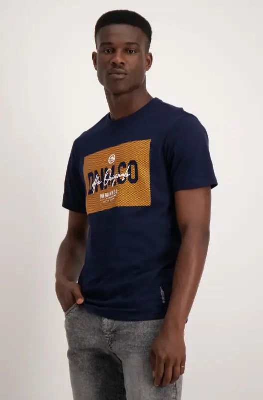 Artesia Tee _ 136341 _ Navy sold by Dunns