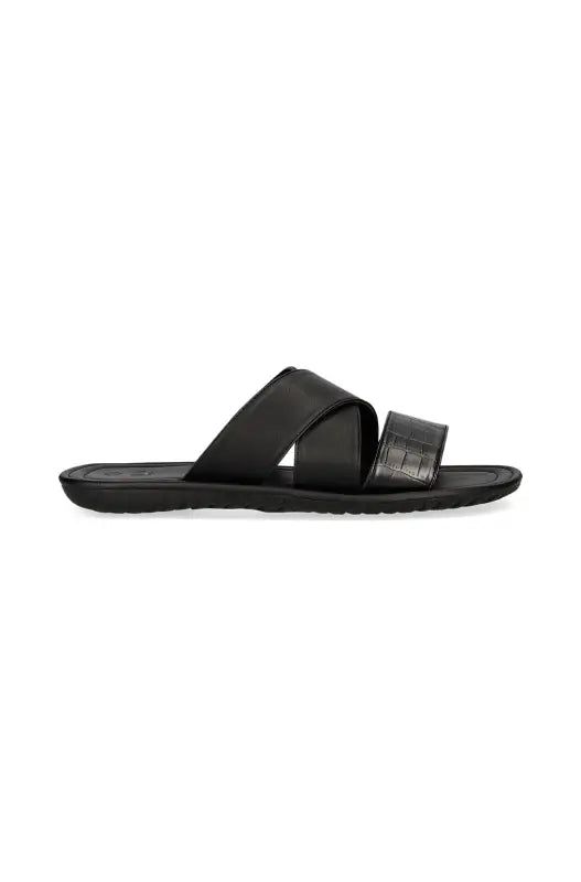 Aledro Push In Sandal _ 139807 _ Black sold by Dunns