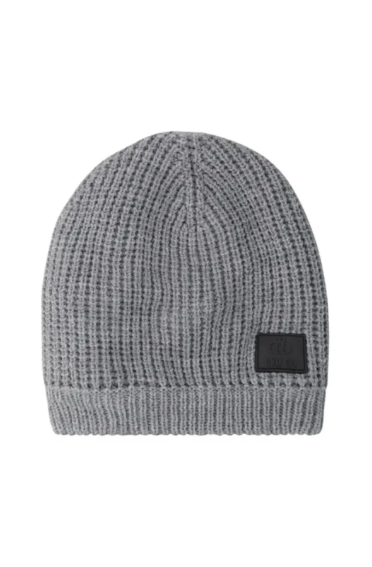 Bradden Skull Beanie _ 148025 _ Grey sold by Dunns