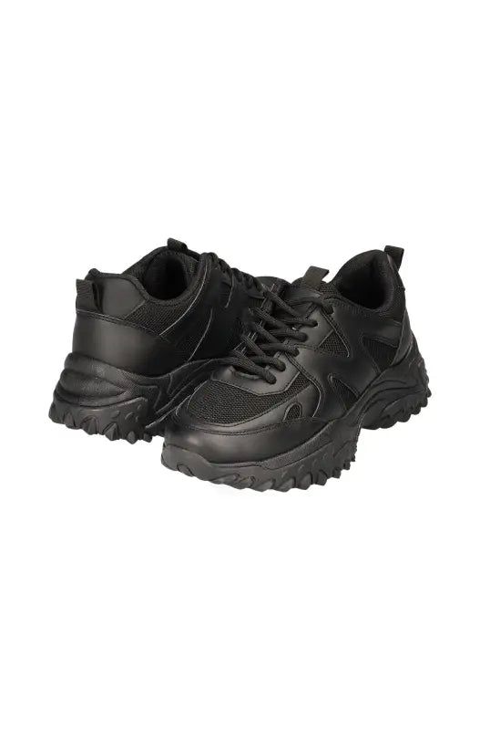 Glancy Chunky Trainer _ 141041 _ Black sold by Dunns product image thumbnail 3