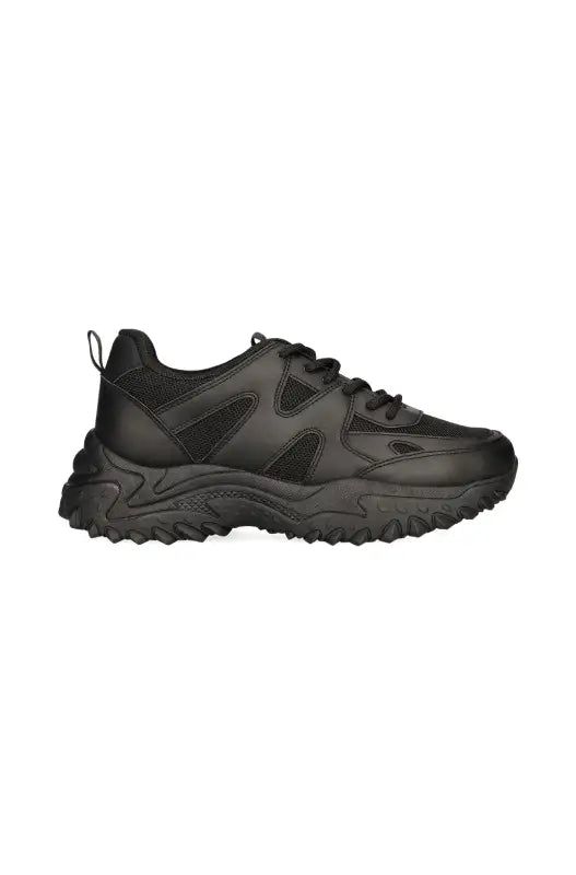 Glancy Chunky Trainer _ 141041 _ Black sold by Dunns