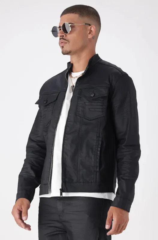 Northcliffe Denim Jacket _ 147962 _ Black sold by Dunns product image thumbnail 2
