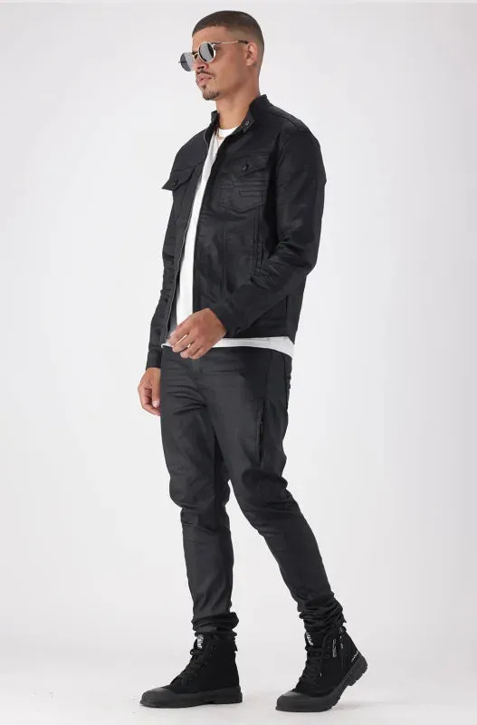 Northcliffe Denim Jacket _ 147962 _ Black sold by Dunns product image thumbnail 5