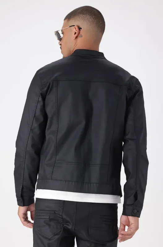 Northcliffe Denim Jacket _ 147962 _ Black sold by Dunns product image thumbnail 3