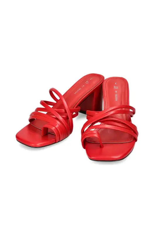 Susie Strippy Mule _ 140912 _ Red sold by Dunns product image thumbnail 2