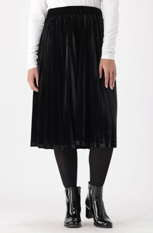 IRIS PLEATED SKIRT _ 148491 _ Black sold by Dunns