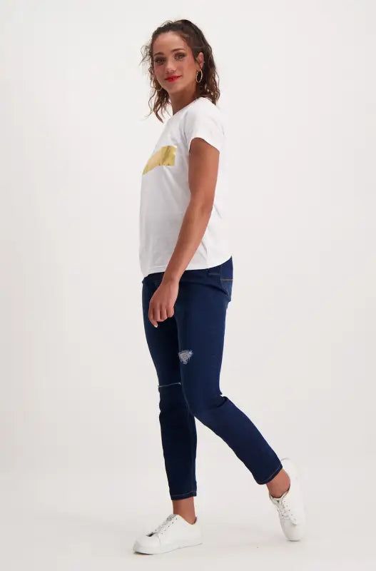 Willow Graphic Tee _ 142351 _ White sold by Dunns product image thumbnail 5