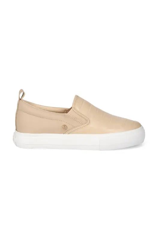 Jemima Gusset Slip On _ 143518 _ Beige sold by Dunns