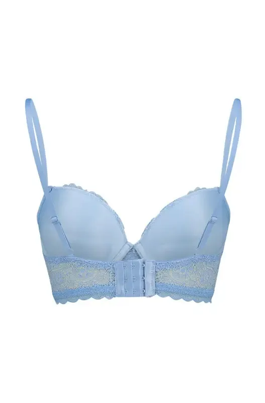 Lea Lace Bra _ 150028 _ Blue sold by Dunns product image thumbnail 2