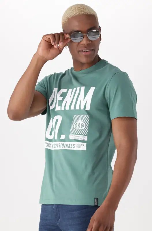 Lakewood Tee _ 143427 _ Blue sold by Dunns product image thumbnail 2