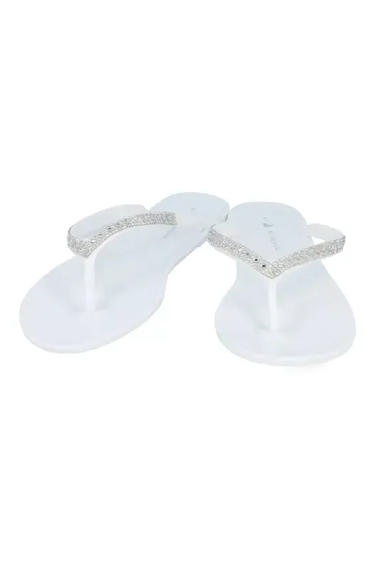 Corelie Jelly Thong _ 143611 _ White sold by Dunns product image thumbnail 3