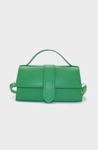 Jackie Structured Sling Bag _ 140277 _ Green sold by Dunns