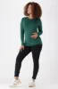 Cleo Crew Neck Tee _ 148951 _ Green sold by Dunns