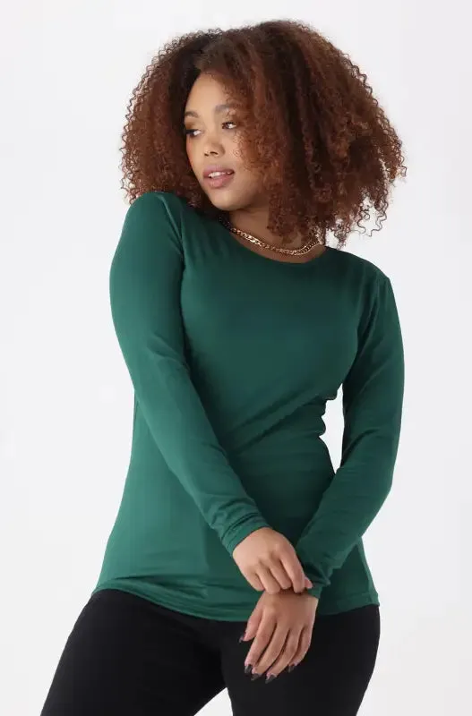 Cleo Crew Neck Tee _ 148951 _ Green sold by Dunns