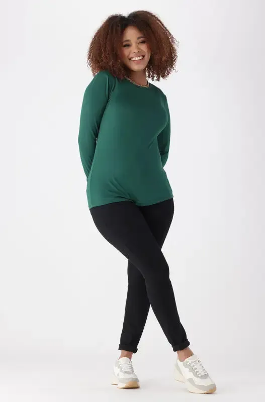 Cleo Crew Neck Tee _ 148951 _ Green sold by Dunns product image thumbnail 4